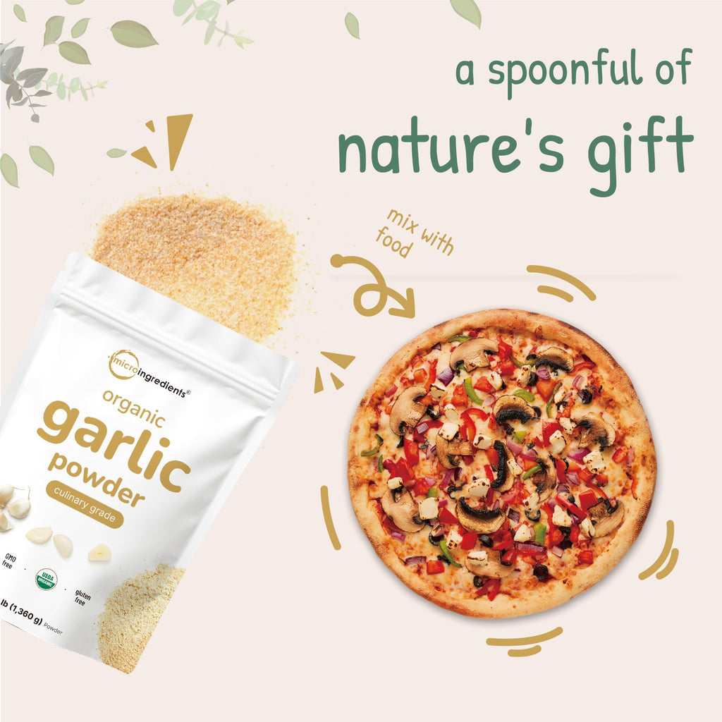 Micro Ingredients Organic Garlic Powder - Culinary Grade

