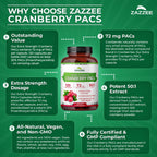 Zazzee Cranberry PACs 72 mg Capsule - 50:1 Extract


