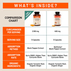 NatureWise Turmeric Curcumin + Ginger Supplement - Vegan

