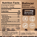 Balincer Mushroom Coffee with 6 Adaptogenic Mushrooms

