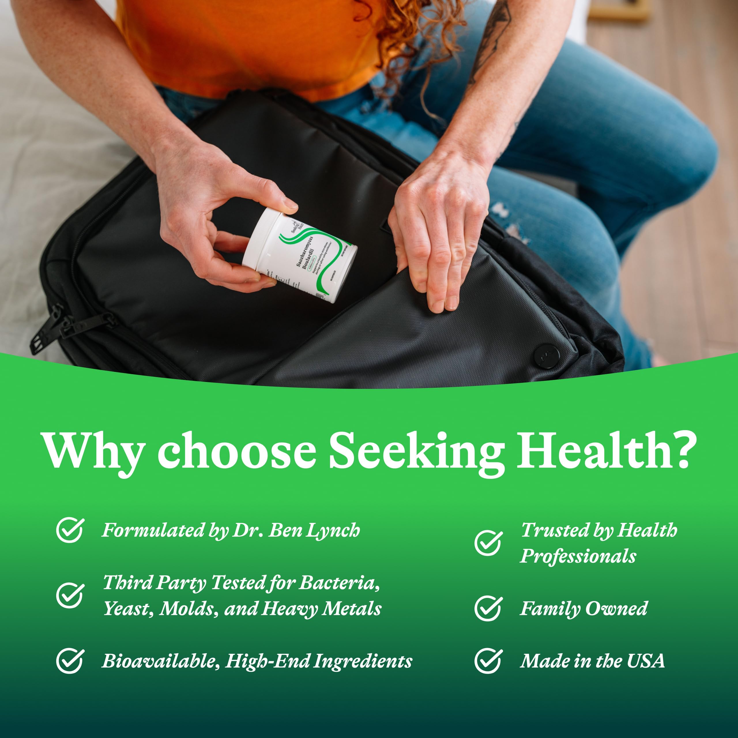 Seeking Health Saccharomyces boulardii Probiotic

