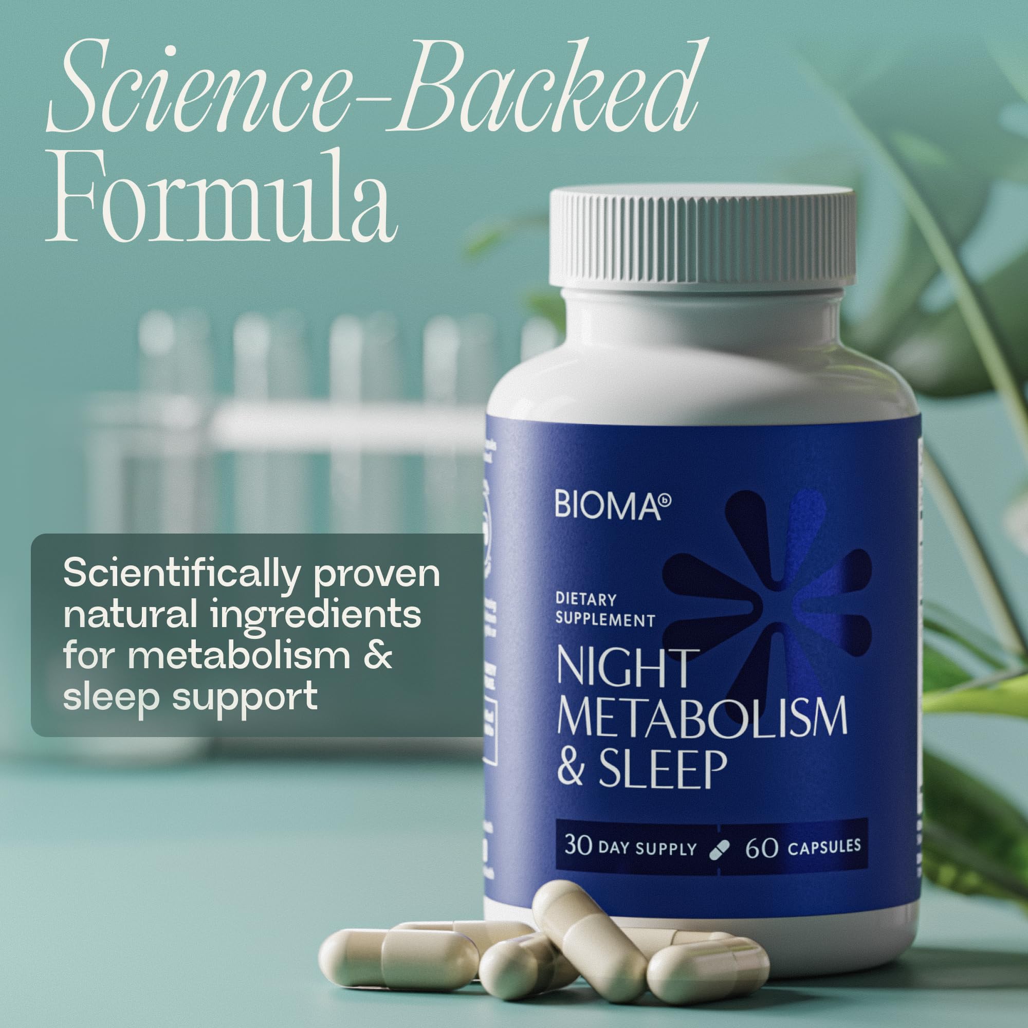 BIOMA Night Metabolism & Sleep Capsule

