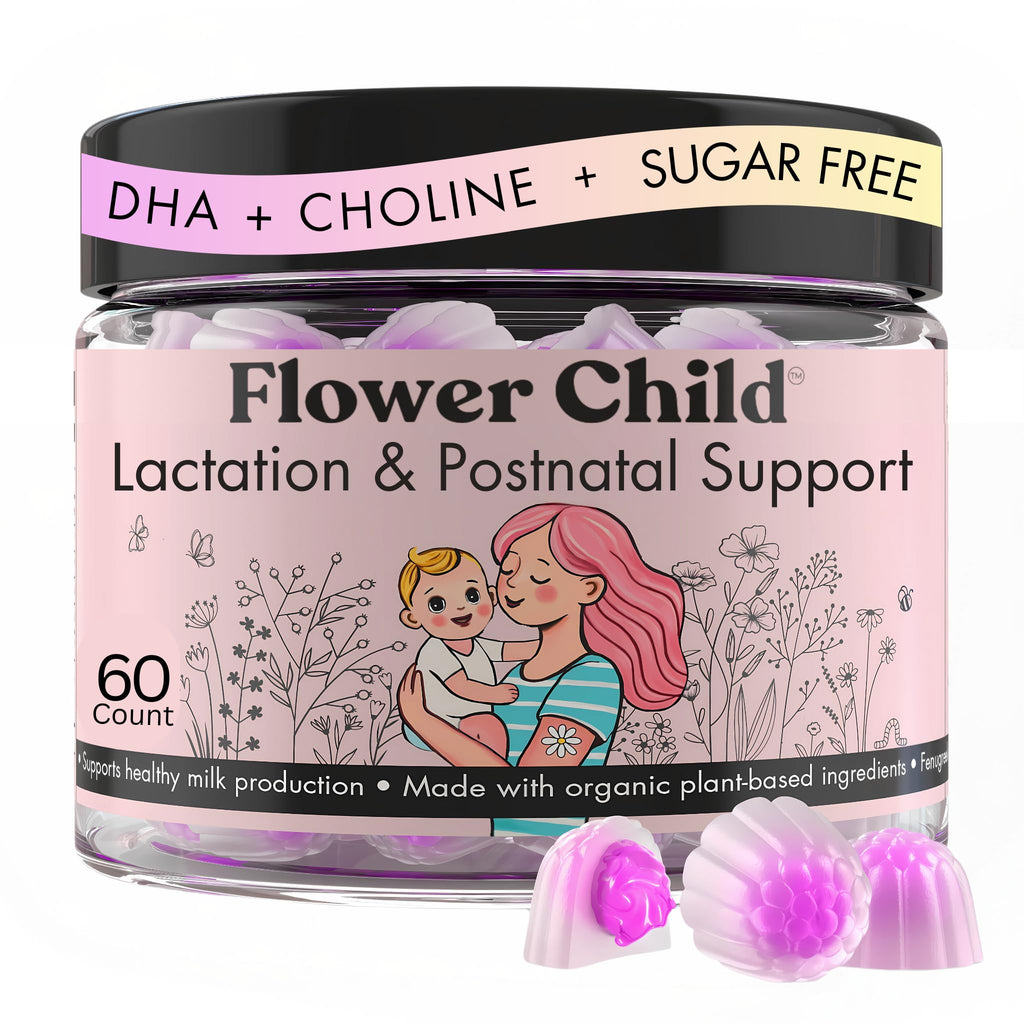 Flower Child Lactation Gummies for Milk Production

