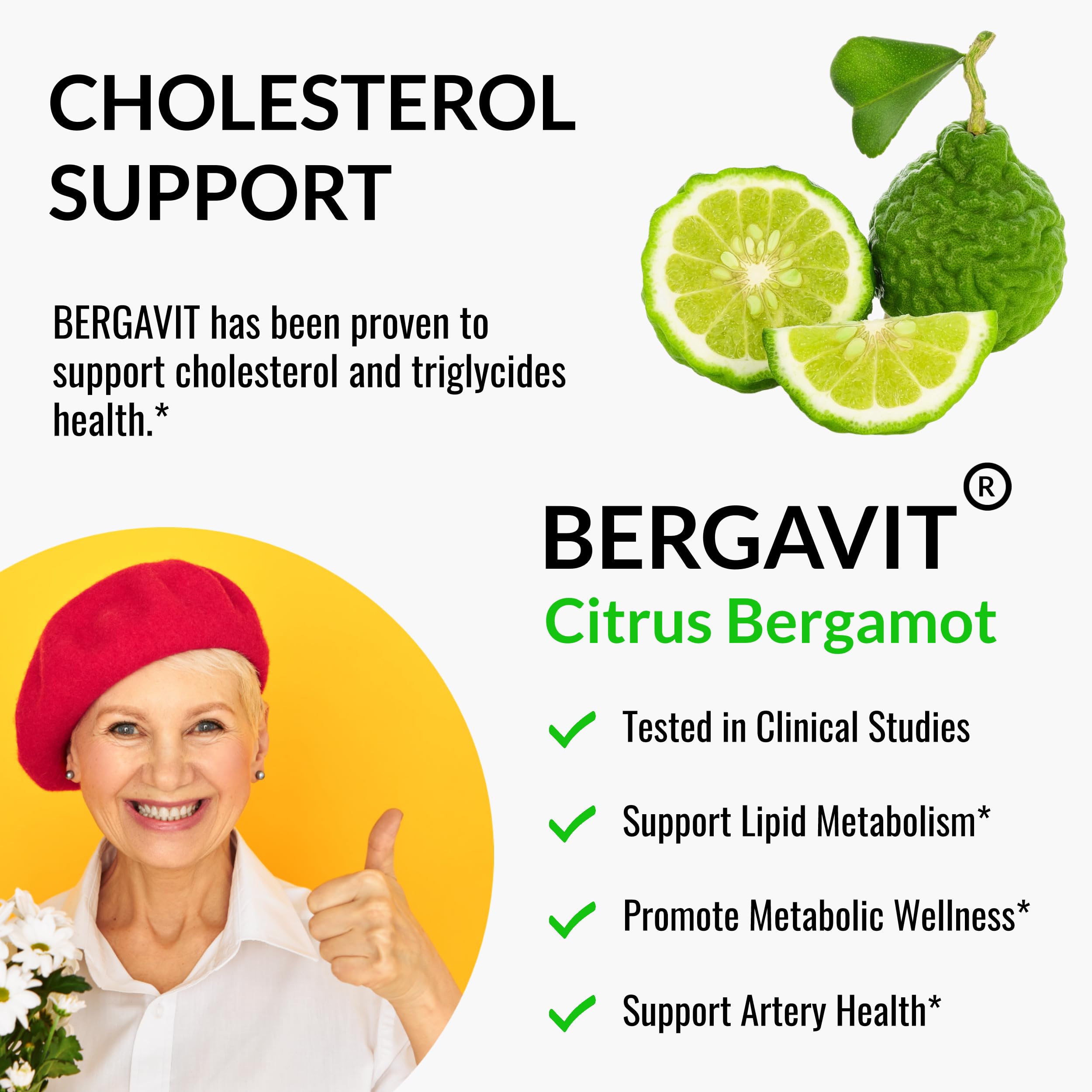 Citrus Bergamot UpNourish CoQ10 Omega-3 Plant Sterols

