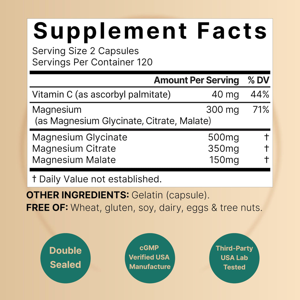 NatureBell Magnesium Complex Dietary Supplement

