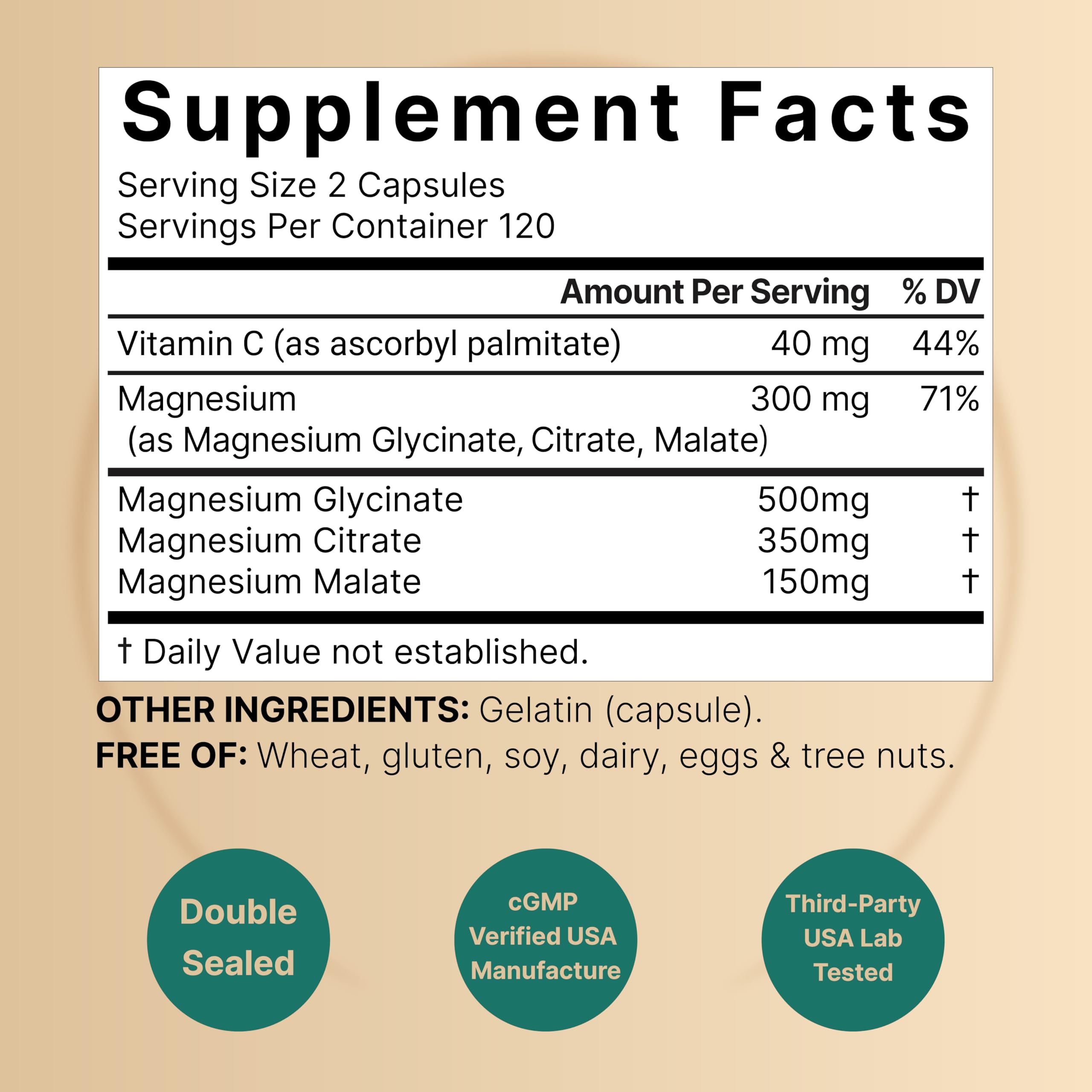 NatureBell Magnesium Complex Dietary Supplement

