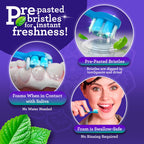 GuruNanda Mini Disposable Toothbrush with Toothpaste

