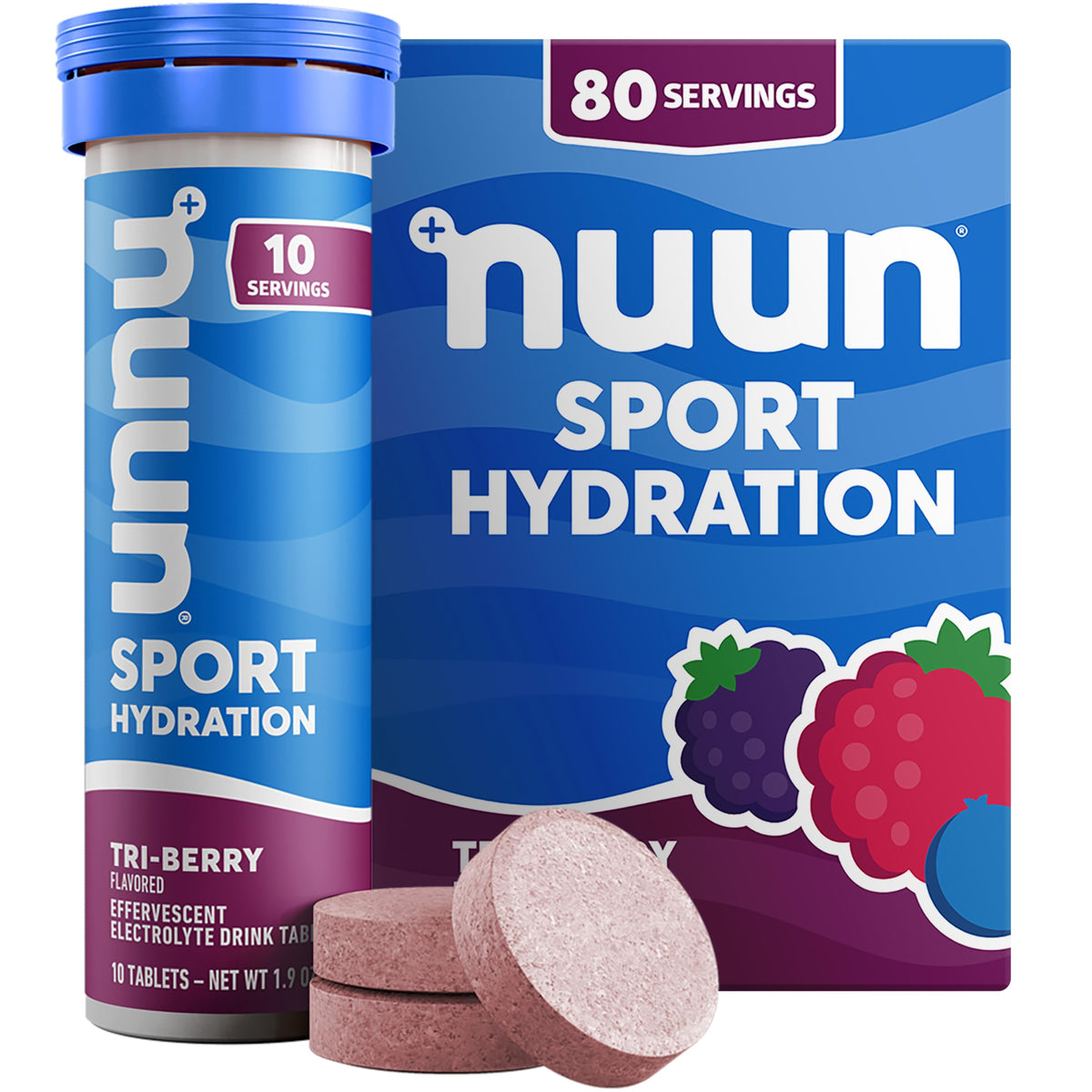 Nuun Sport Electrolyte Tablets - Gluten Free & Vegan