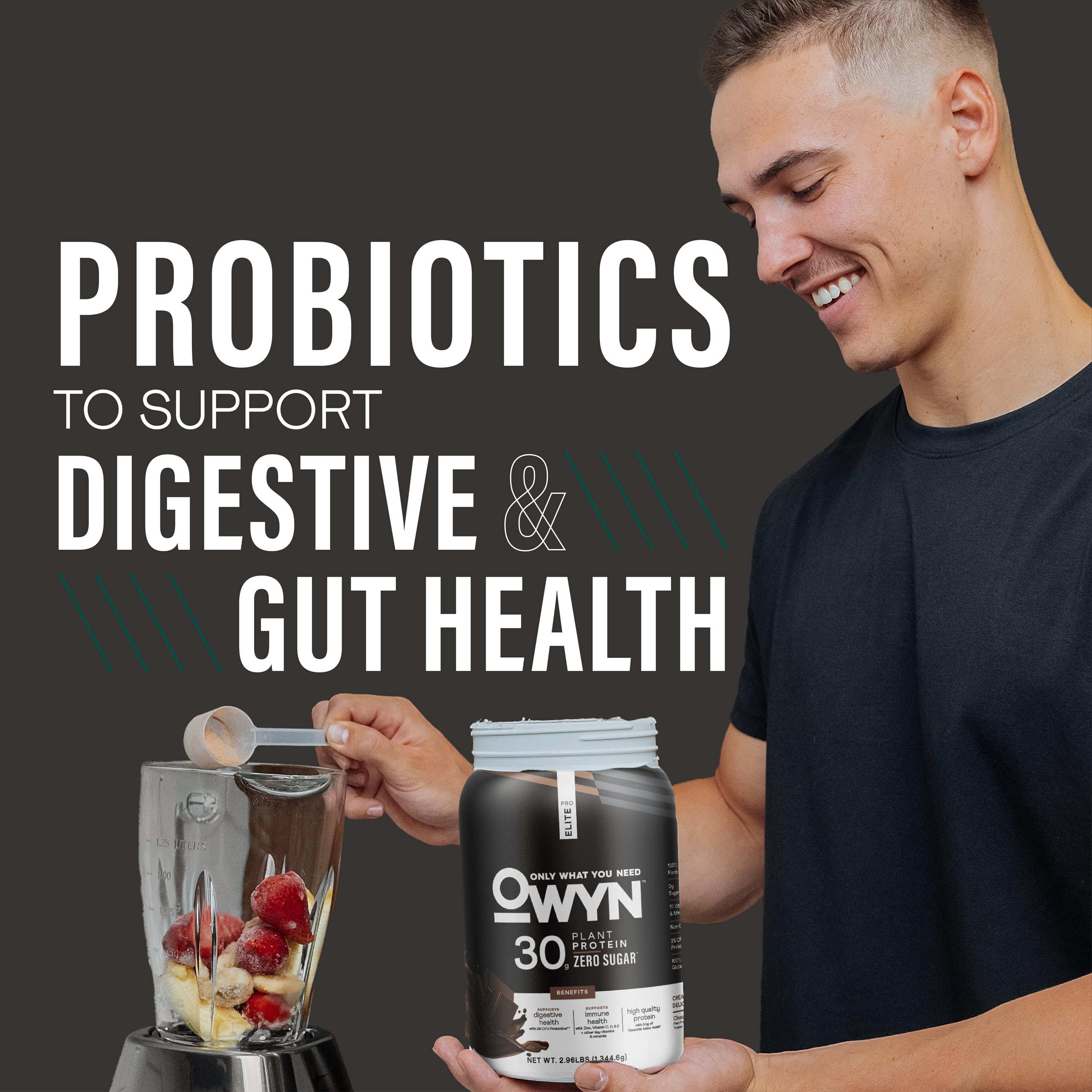 OWYN Pro Elite Plant-Based Protein Powder - Dairy Free

