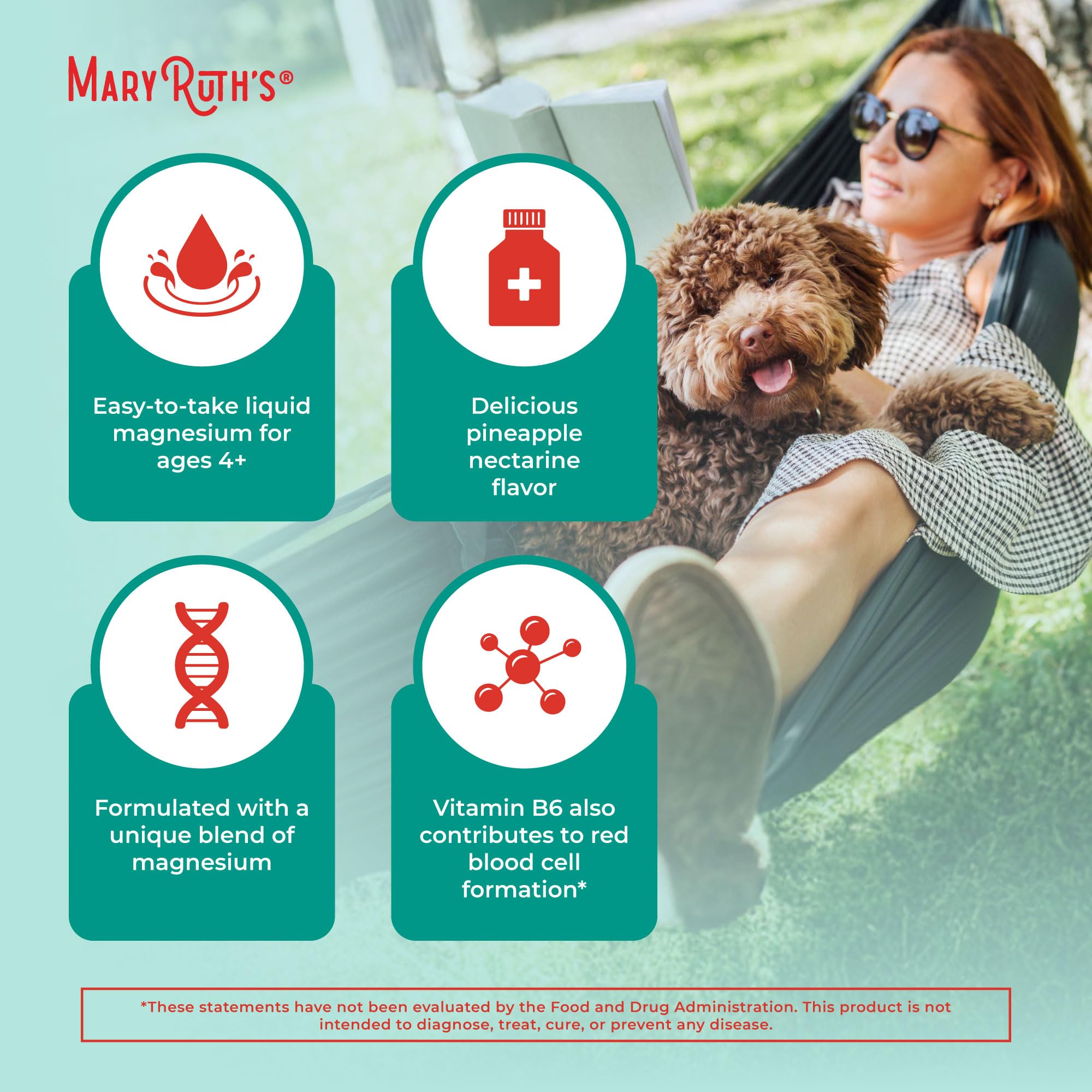 MaryRuth's Liquid Magnesium Complex | Cognitive Support

