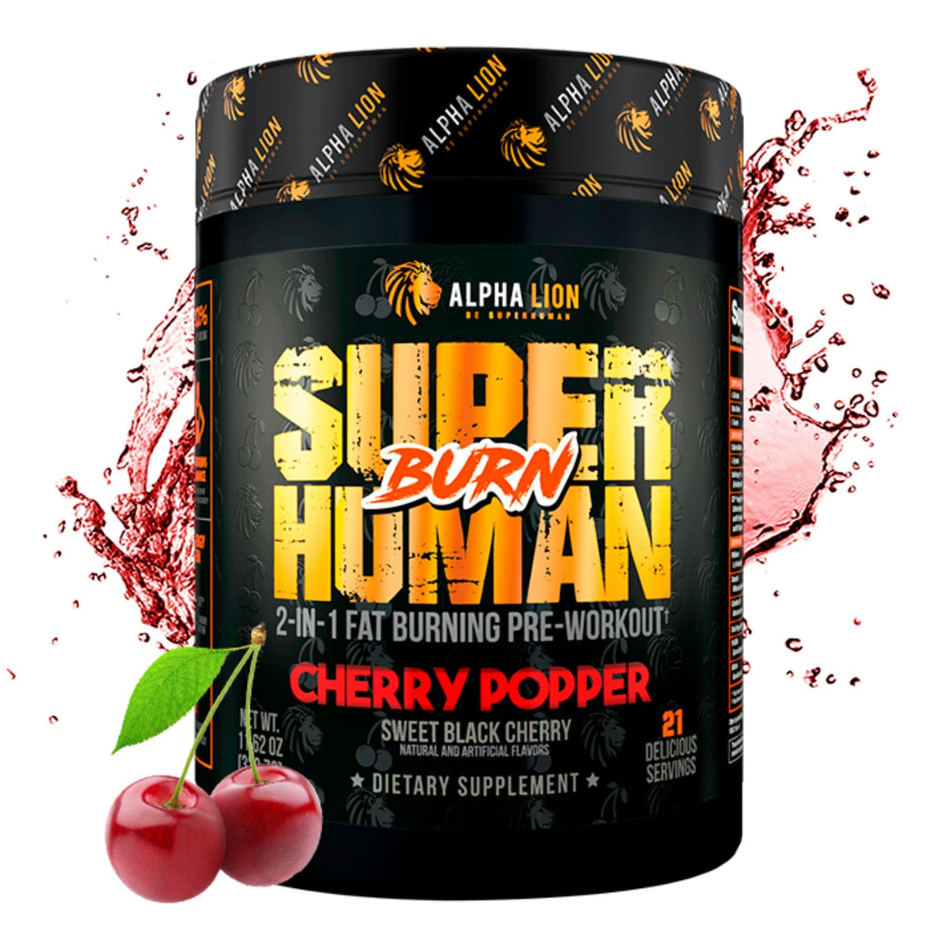 ALPHA LION Superhuman Burn Pre Workout and Fat Burner

