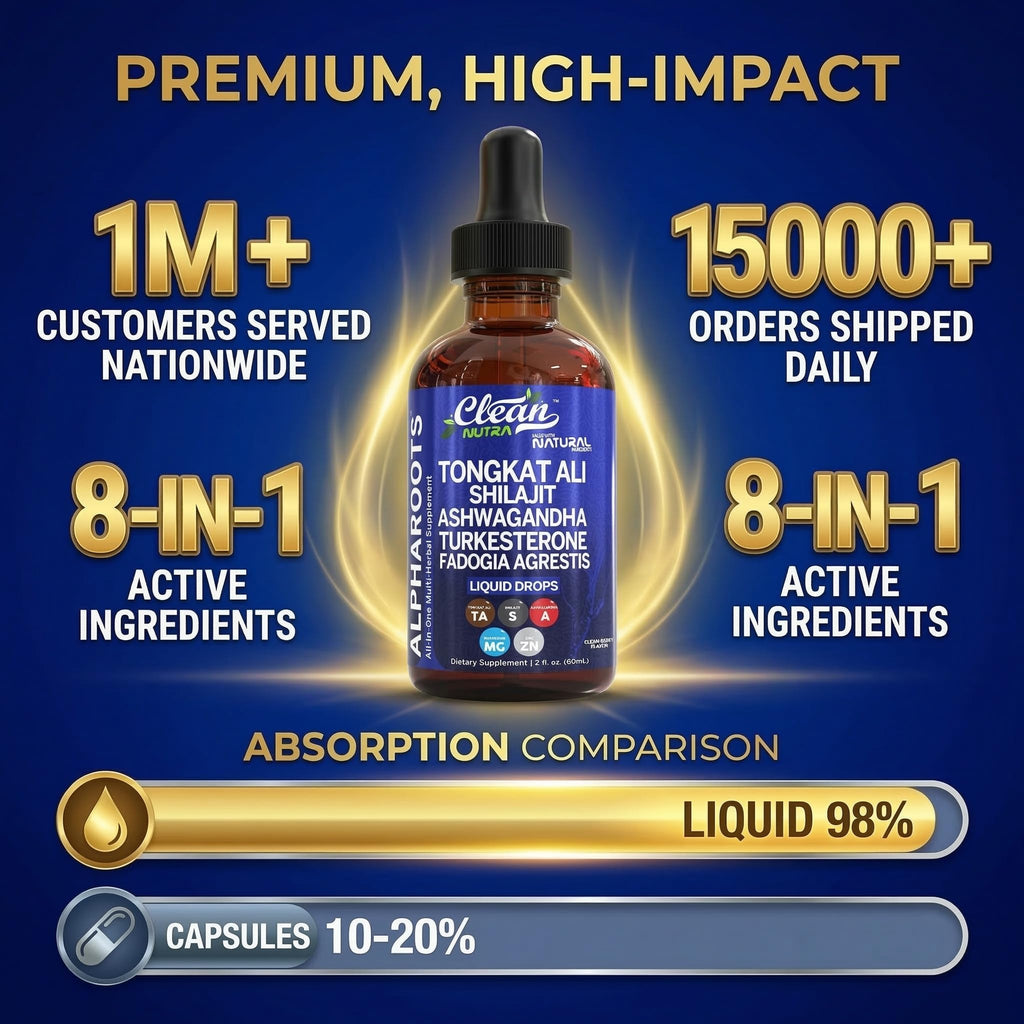 Clean Nutra Men's Herbal Wellness Supplement

