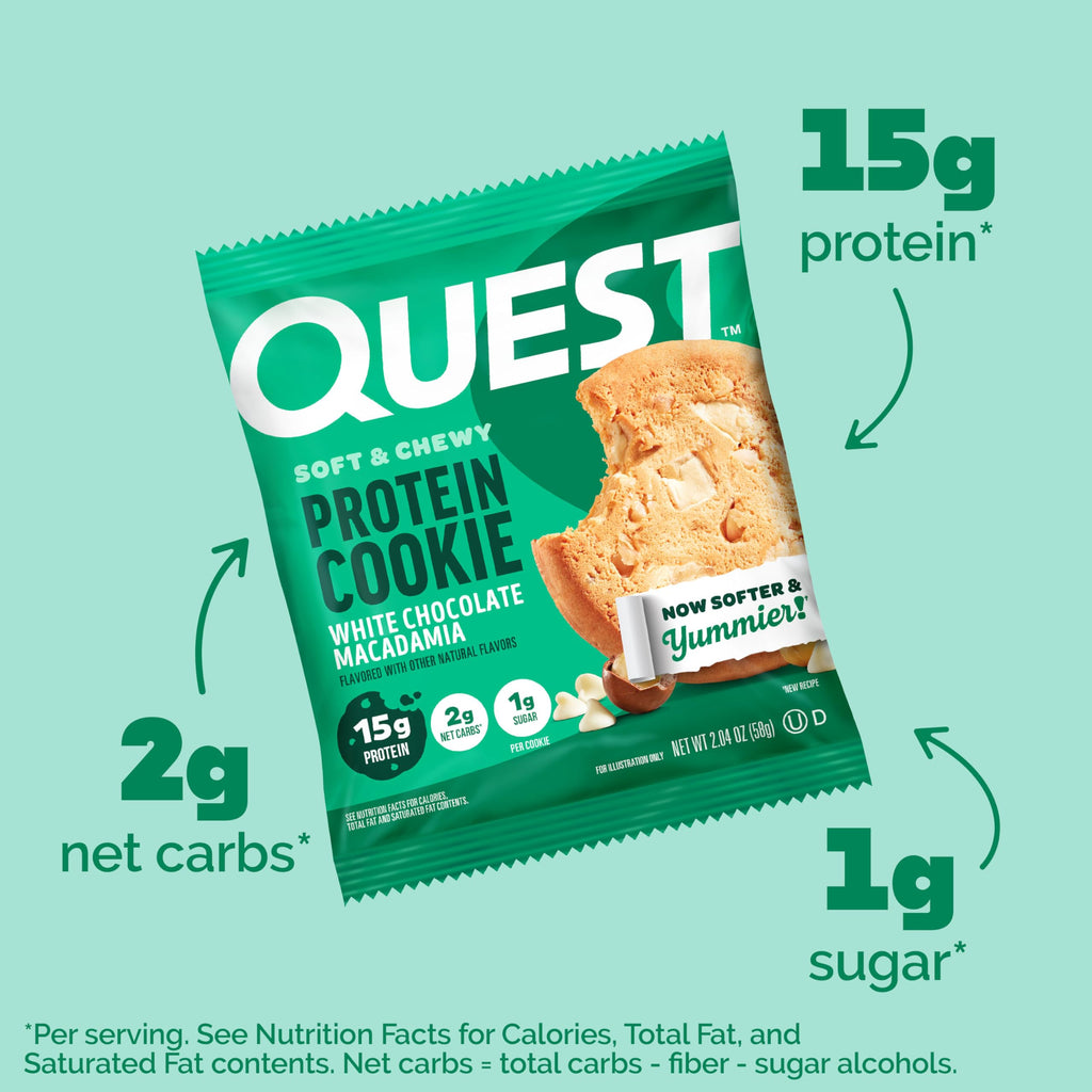 Quest Nutrition Protein Cookies - High-Protein Snack

