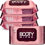 BOOTY WIPES Feminine Flushable Wipes with Aloe and Vitamin E