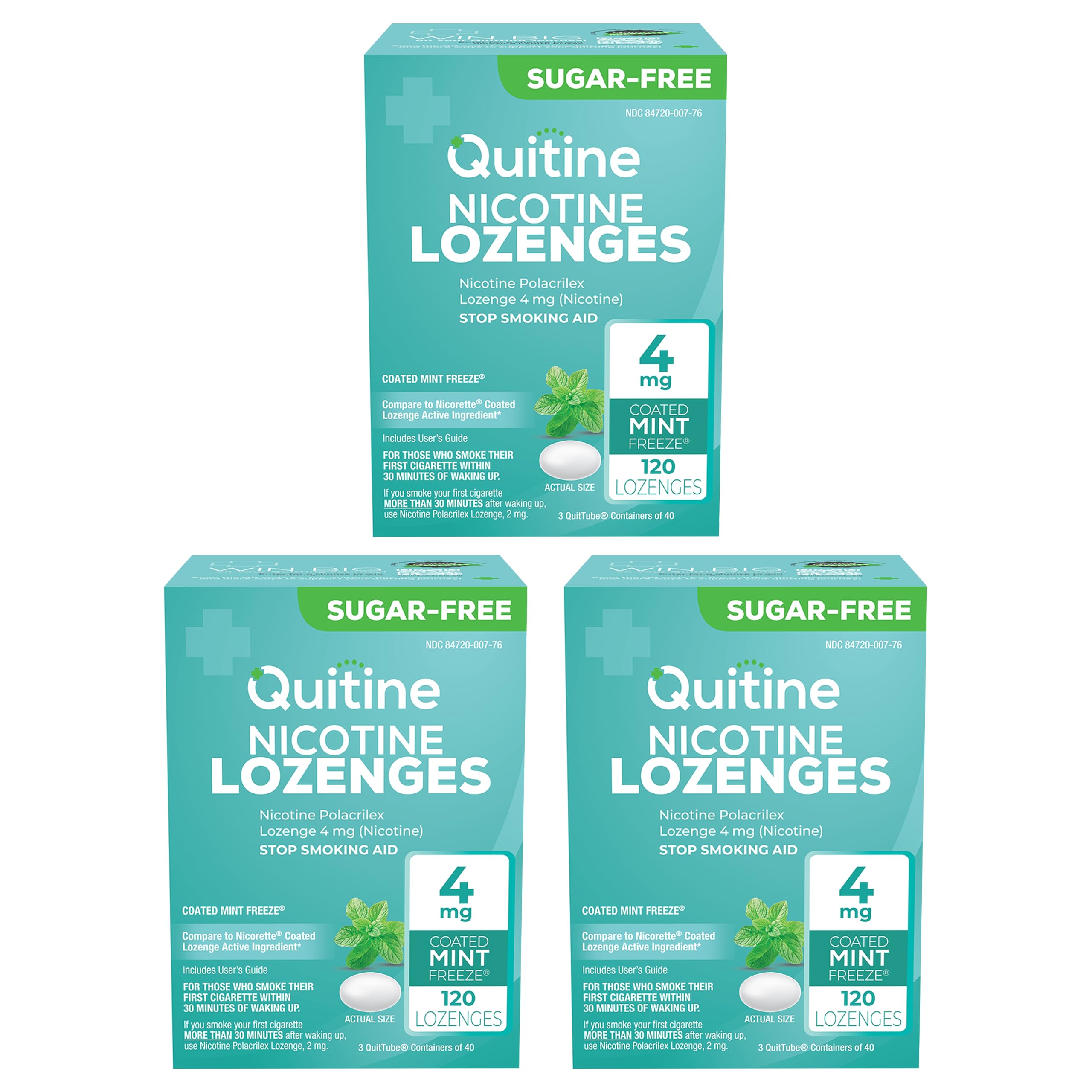 Quitine Nicotine Lozenges – OTC Smoking Cessation Aid