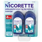 Nicorette 4 mg Coated Lozenges Ice Mint - Quit Smoking Aid

