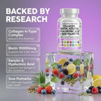 Clean Nutraceuticals Collagen Pills for Hair Skin Nails

