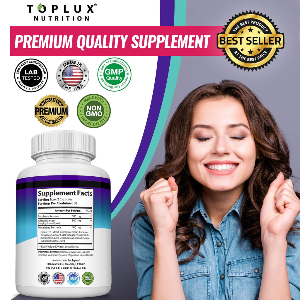 Toplux Keto Burn Pills Ketosis Support Fat Burner

