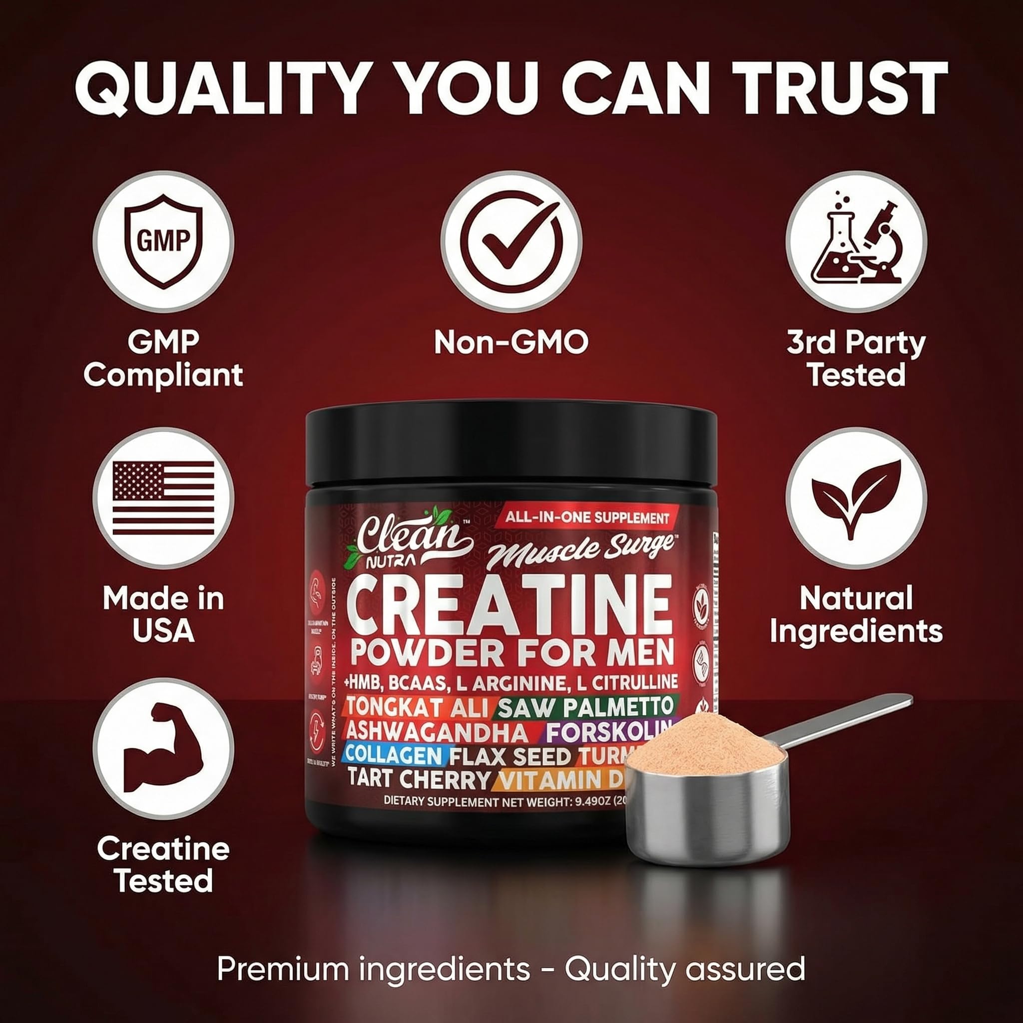 Clean Nutra All-In-One Men's Performance Supplement

