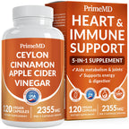 5-in-1 Cinnamon Capsules with ACV & BioPerine

