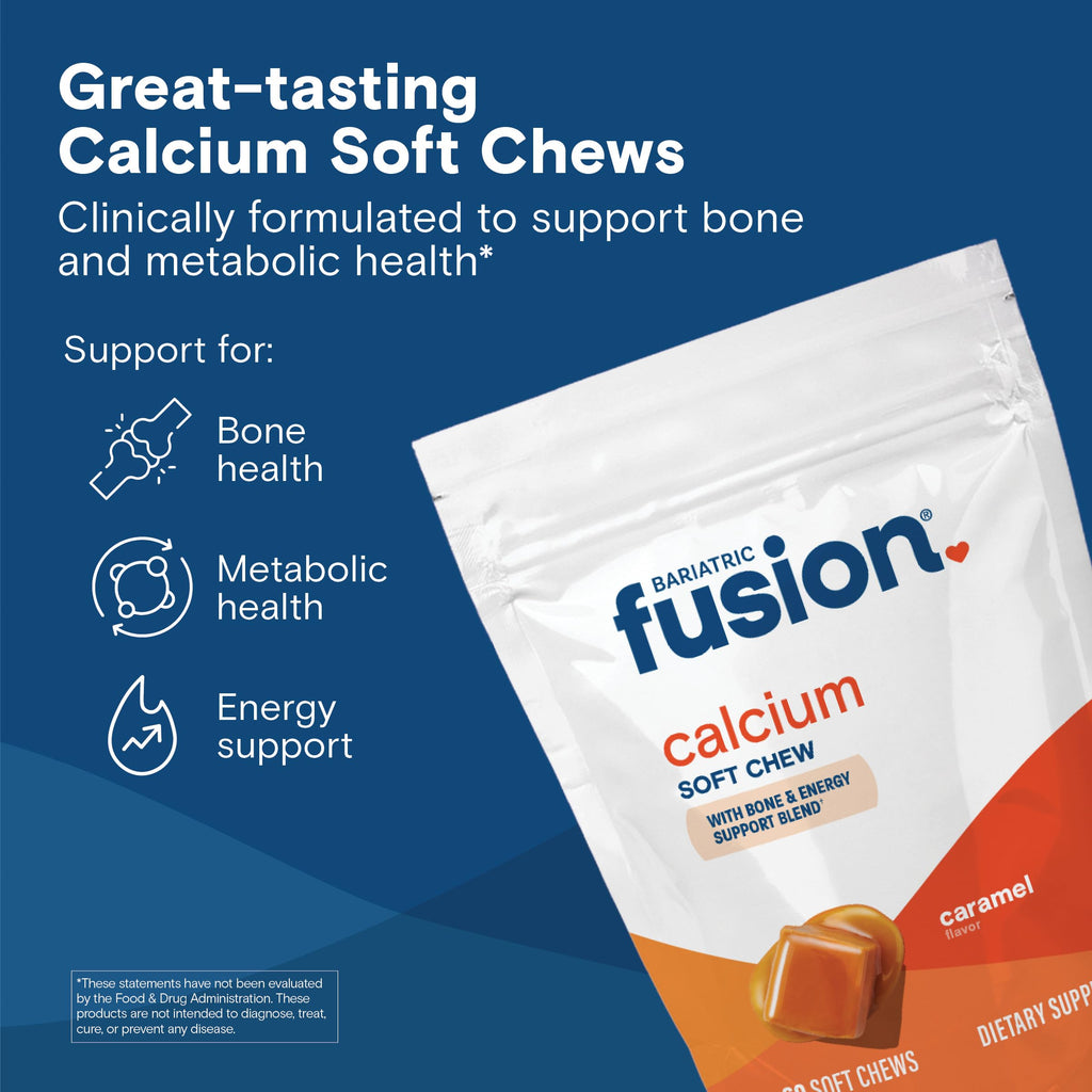 Bariatric Fusion Calcium Citrate Chews with Vitamin D3 | Sugar Free

