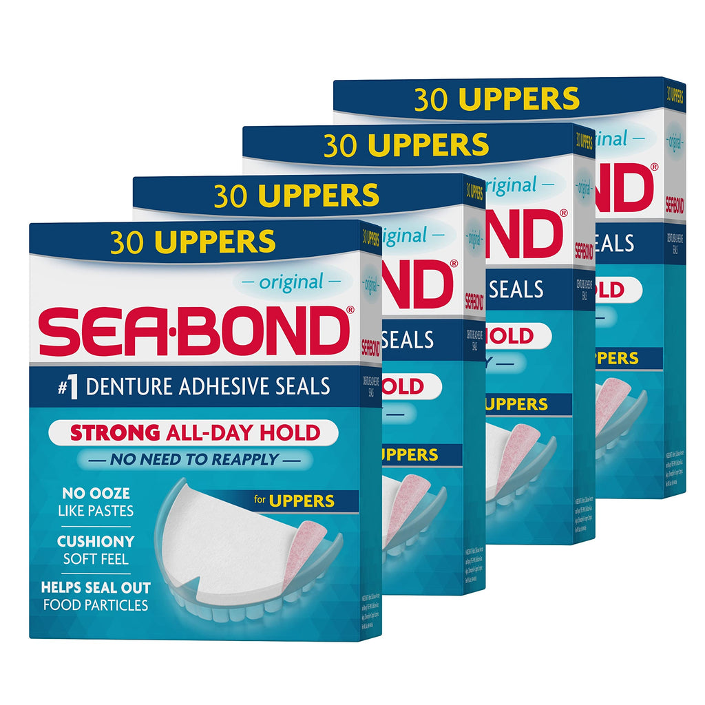Sea-Bond Denture Adhesive Seals for Comfort

