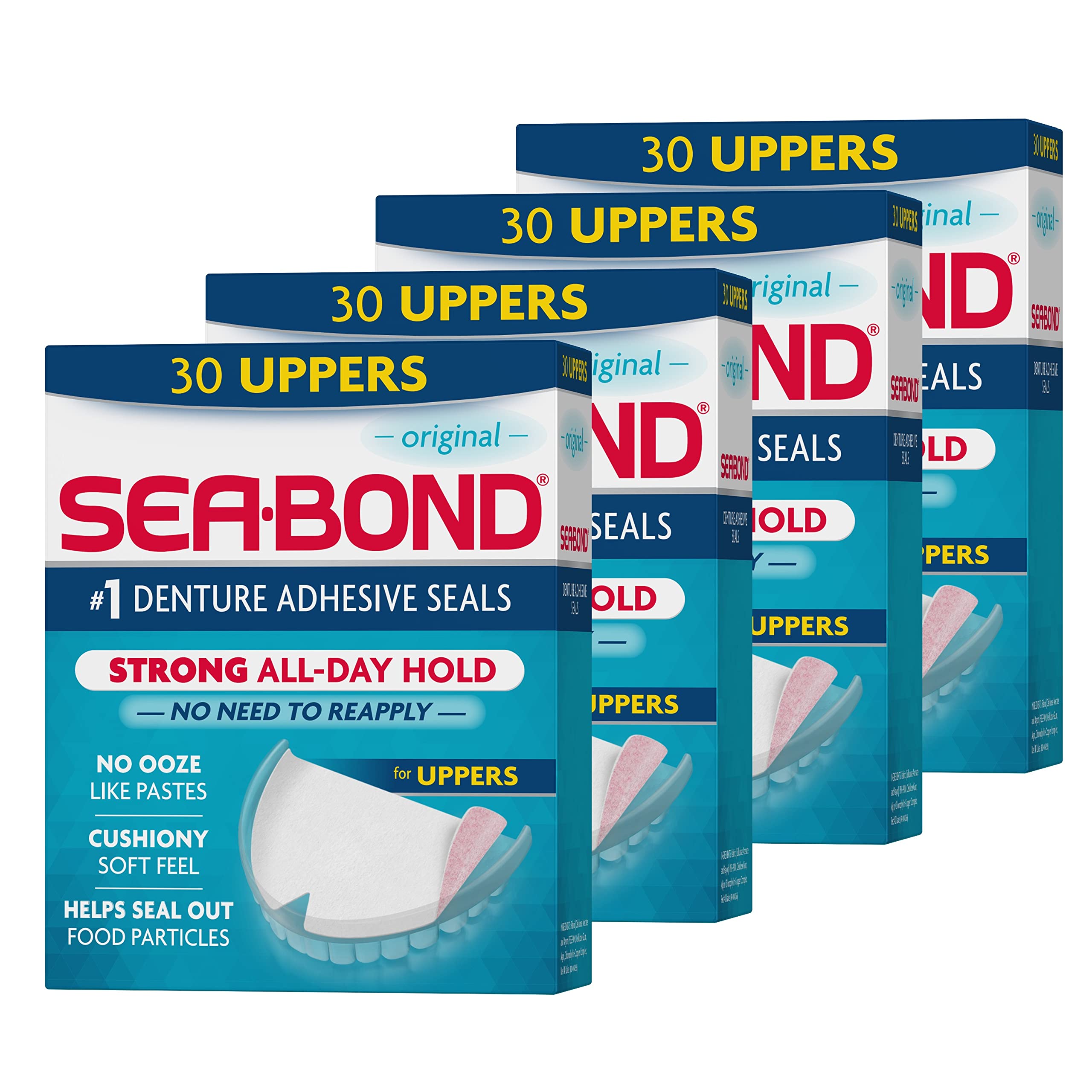 Sea-Bond Denture Adhesive Seals for Comfort

