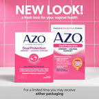 AZO Dual Protection Probiotics for Urinary & Vaginal Health

