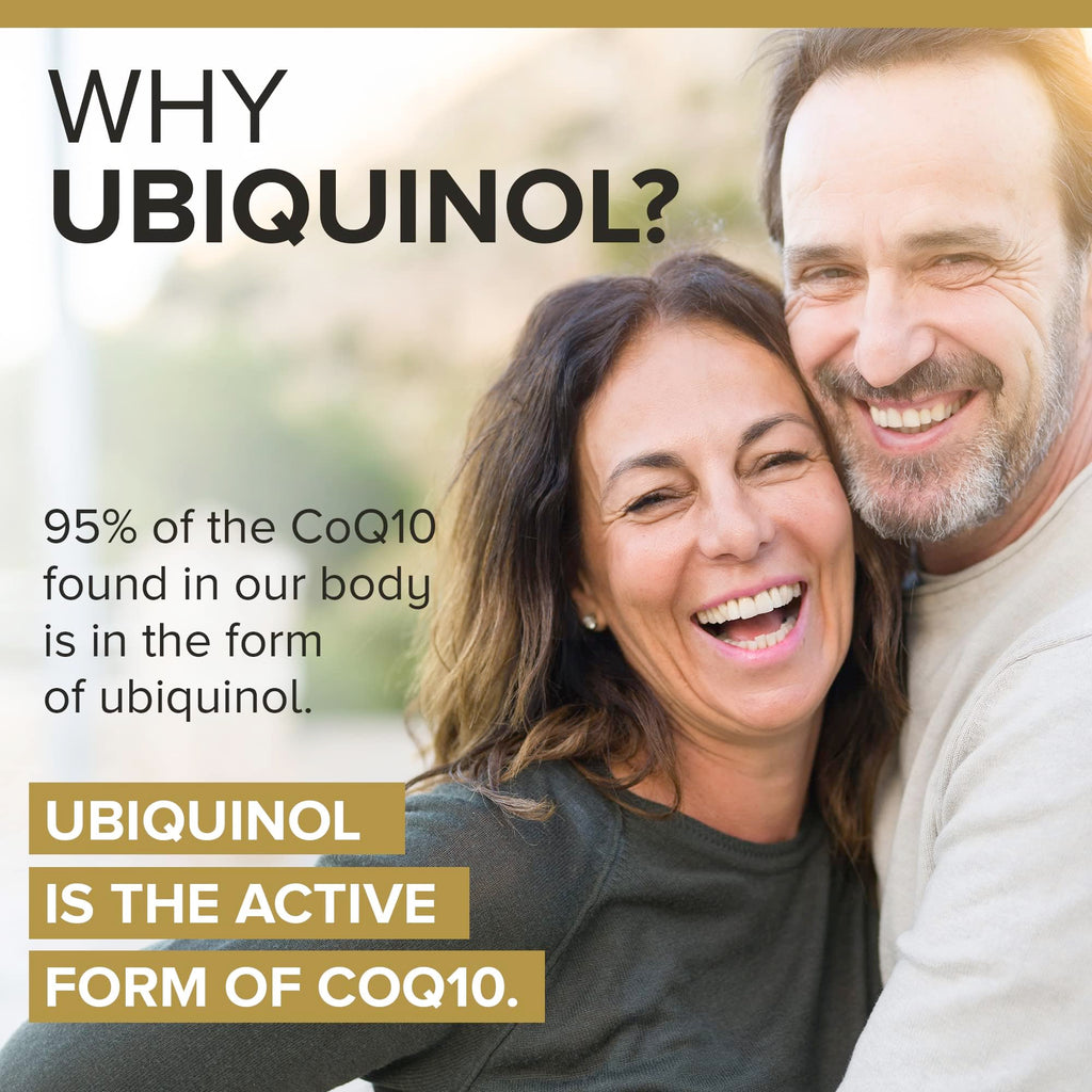 Qunol Ubiquinol 100 mg CoQ10 Supplement

