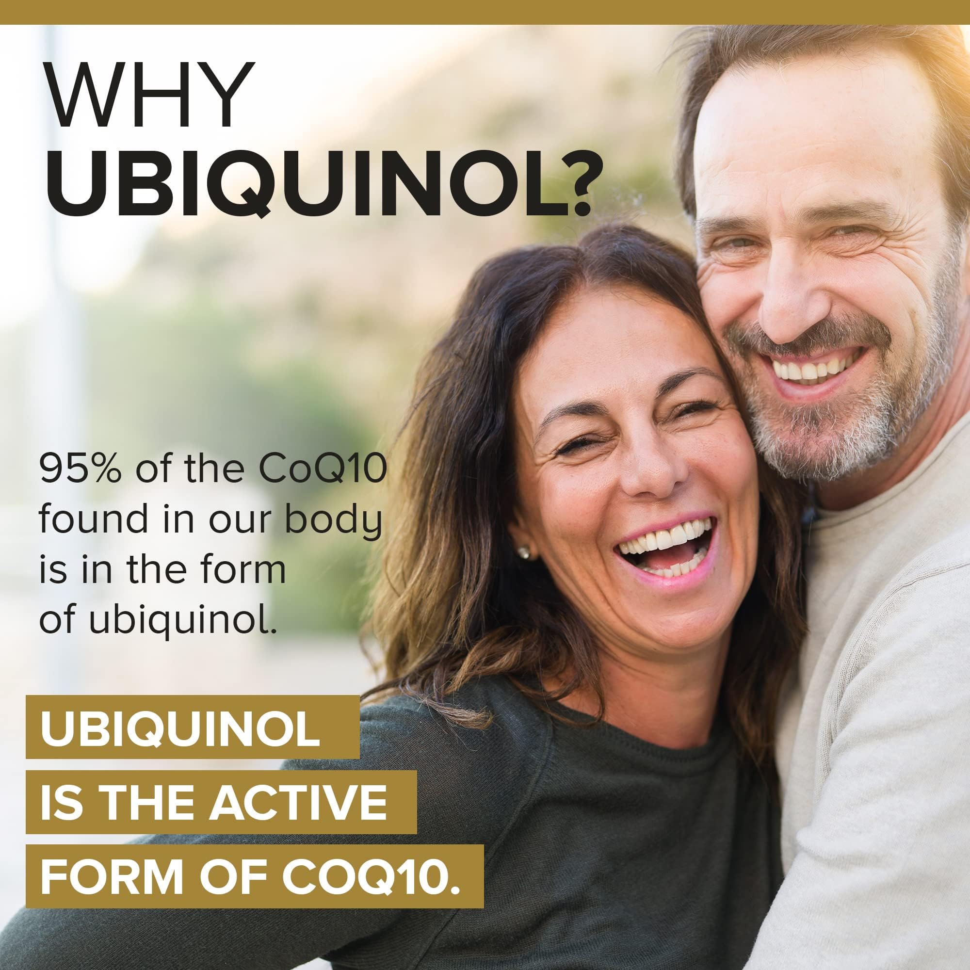 Qunol Ubiquinol 100 mg CoQ10 Supplement

