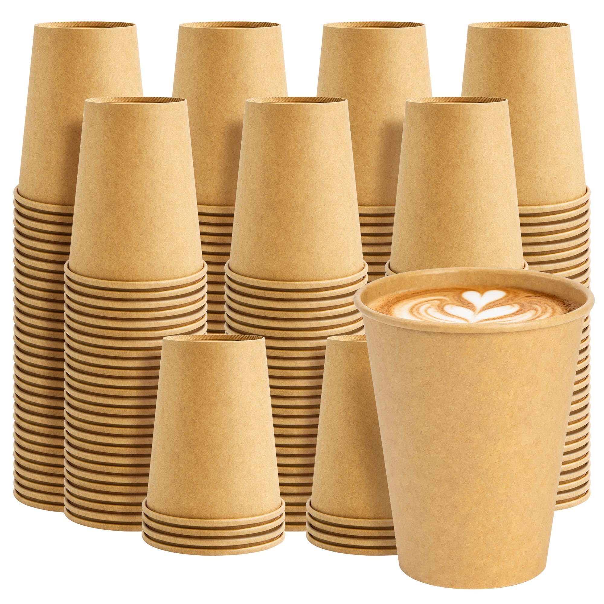 Disposable Paper Coffee Cups for Hot Beverages