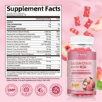 Calcium Citrate Gummies with D3 & K2 for Women | Bone Health

