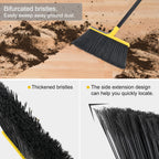 Outdoor Broom with Durable Bristles | Heavy-Duty Cleaning

