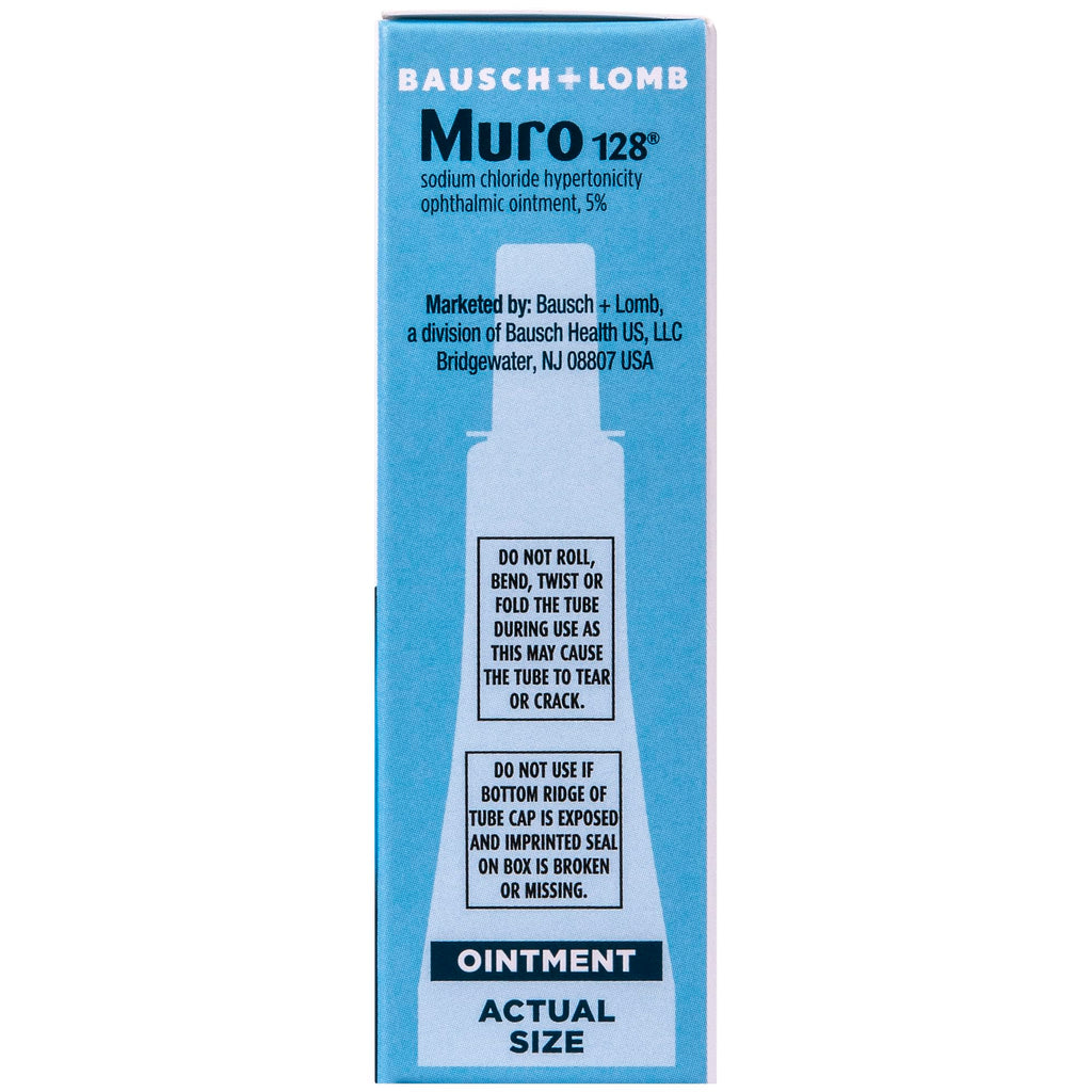 Bausch + Lomb Muro 128 Ophthalmic Ointment 5% NaCl

