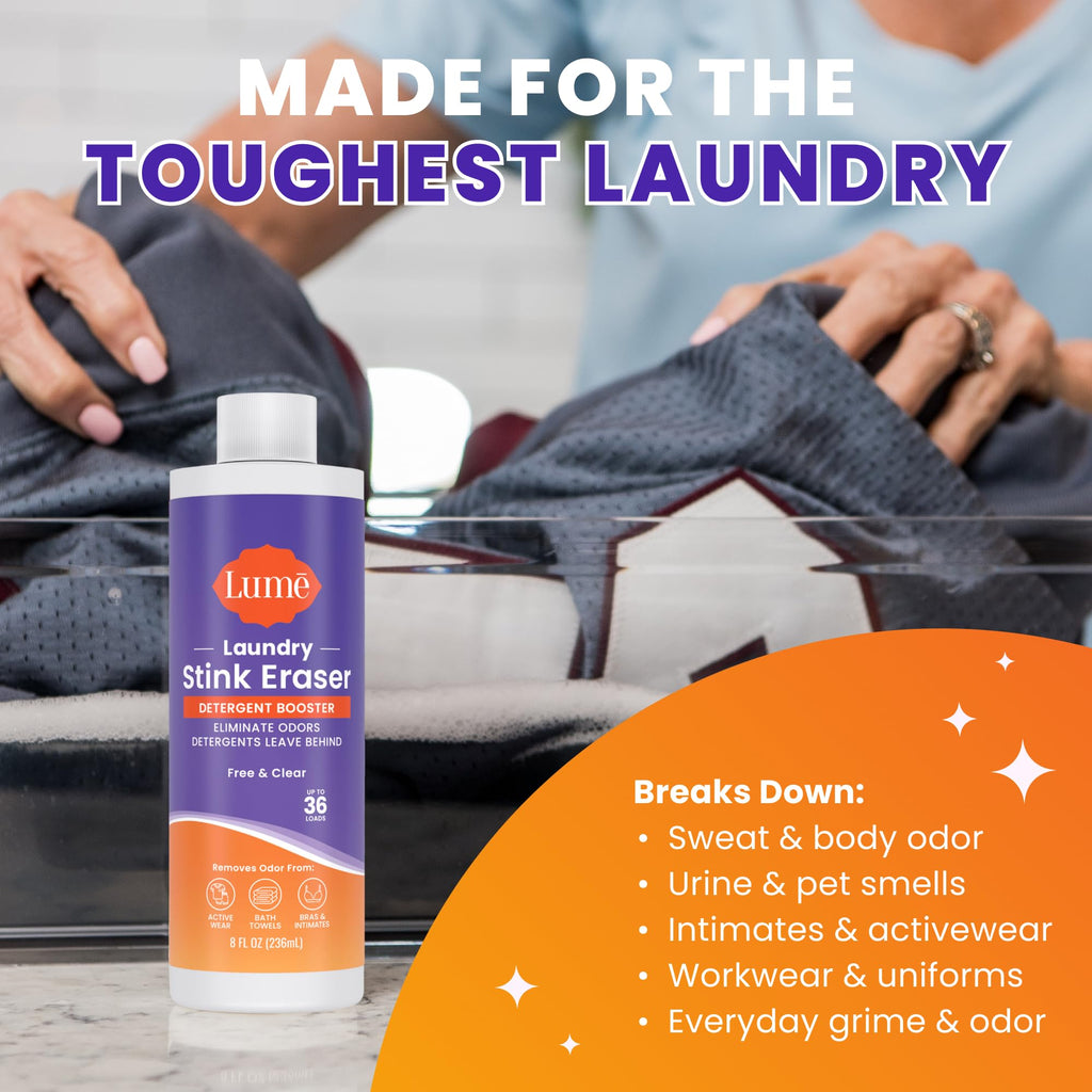 Lume Laundry Stink Eraser Detergent Booster

