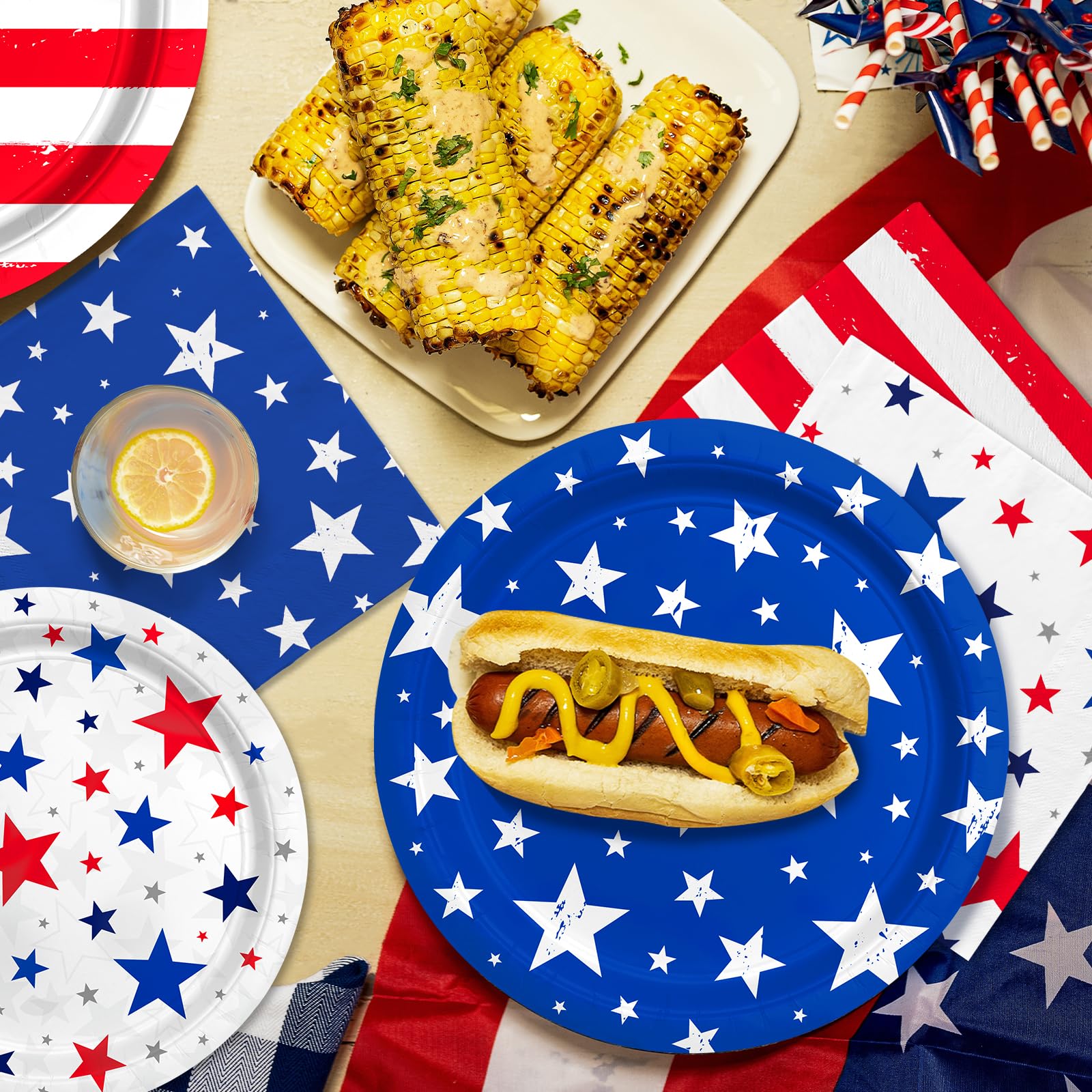 Disposable Tableware Set for Celebrations | Assorted Designs

