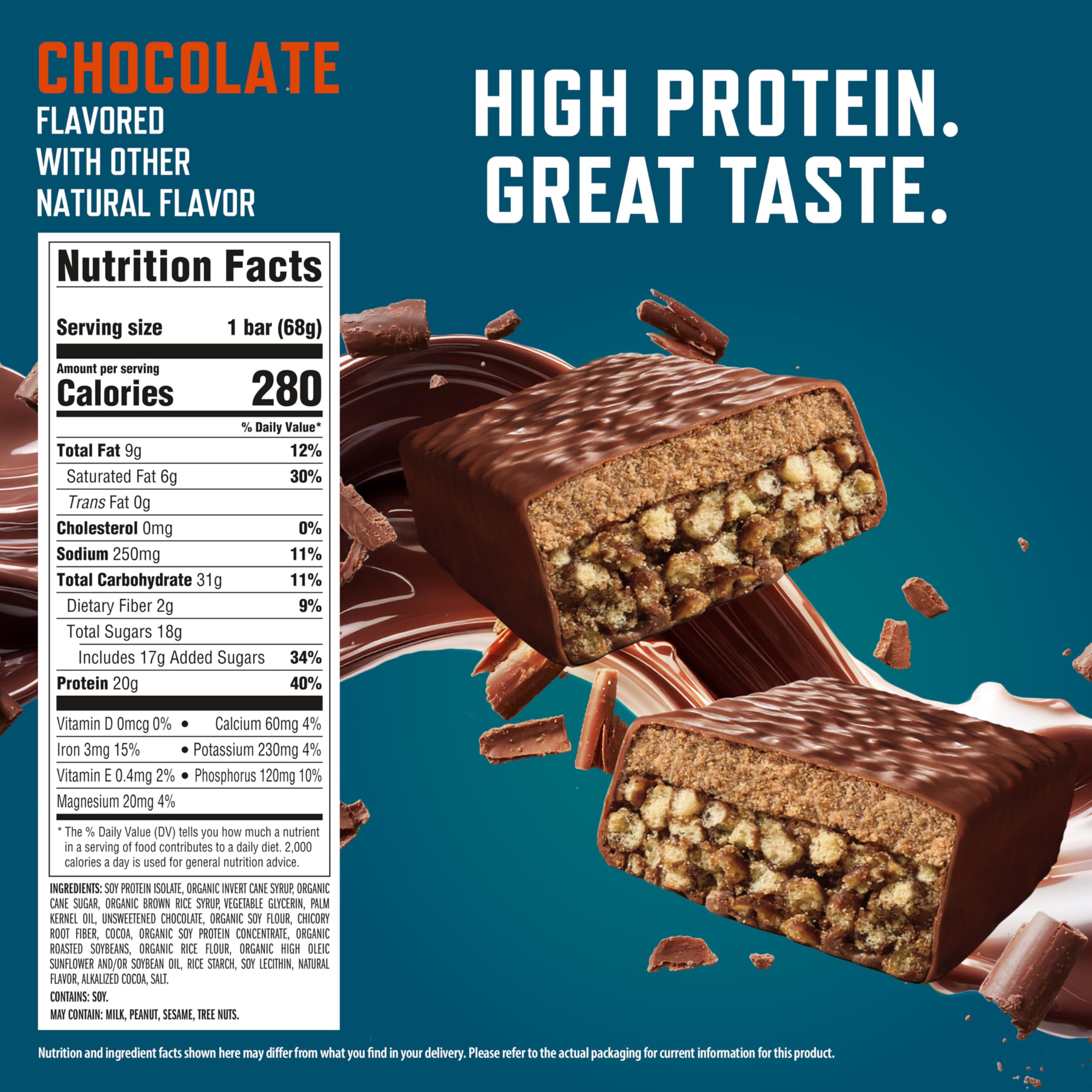CLIF BUILDERS Protein Bars - Plant Based Protein

