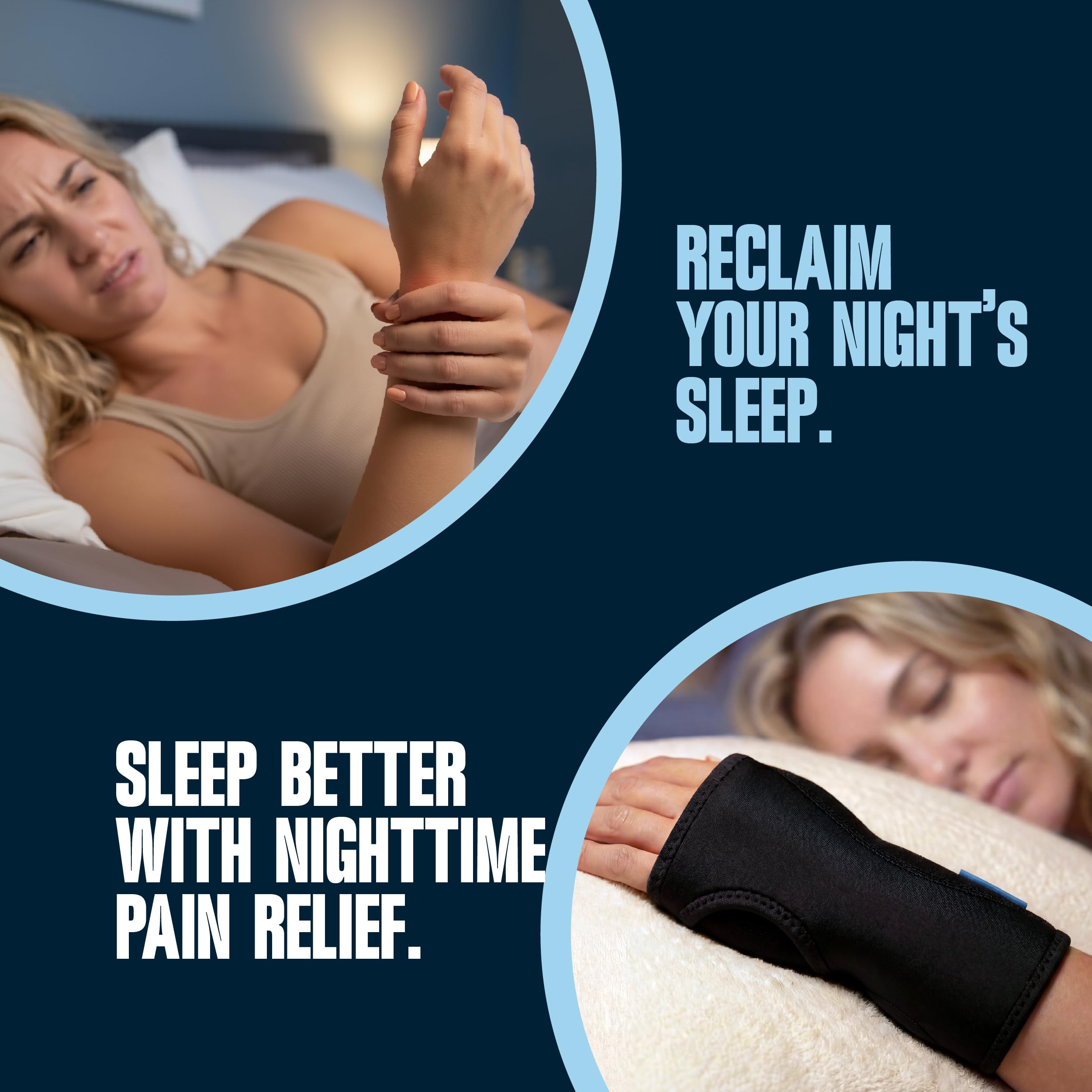 ComfyBrace Nighttime Wrist Brace for Carpal Tunnel

