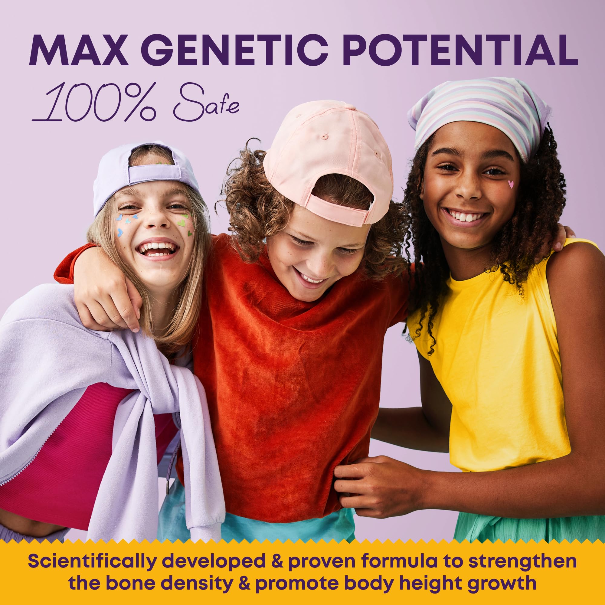 Kids Growth Multivitamin Gummies for Bone Support

