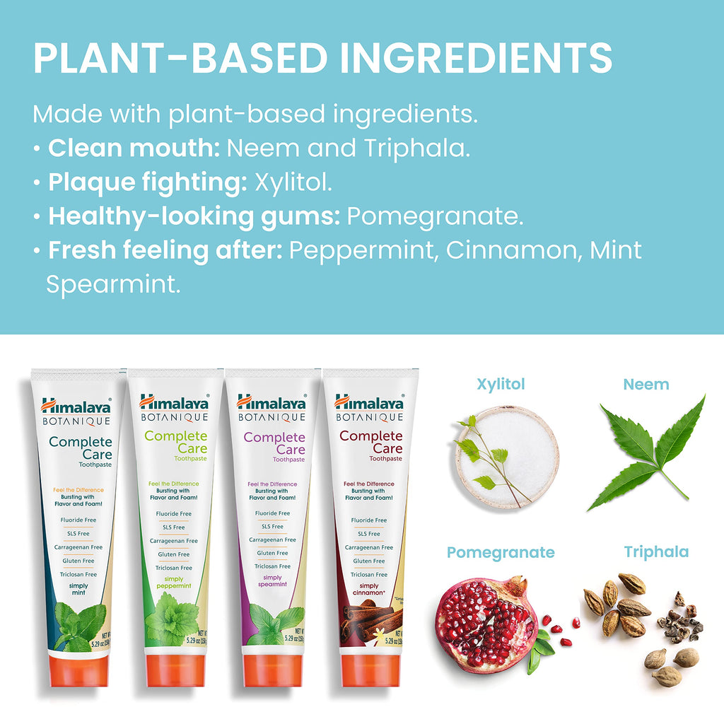 Complete Care Toothpaste Herbal Himalaya Botanique

