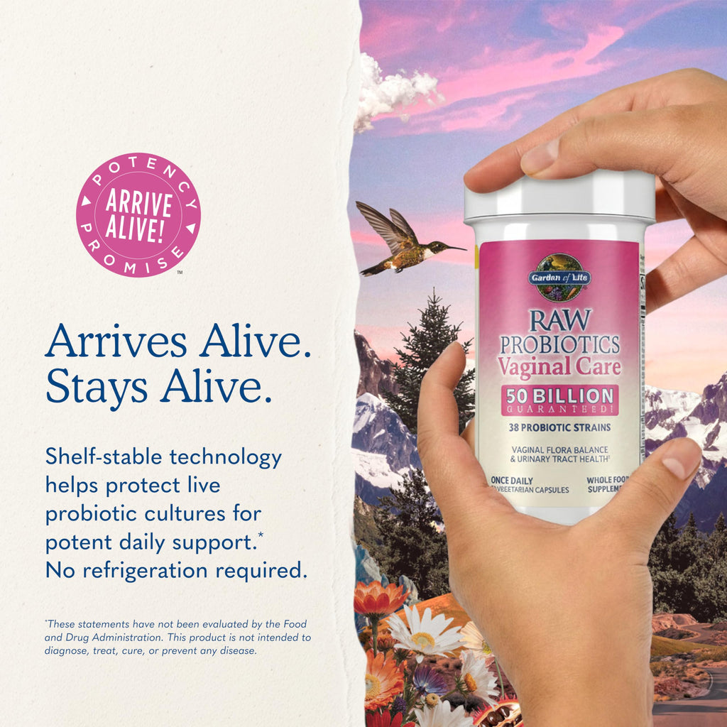 Garden of Life Vaginal Care Probiotics - 50B CFU, 38 Strains

