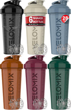 VELOMIX 28 oz Protein Shaker Bottle BPA-Free Leak-Proof

