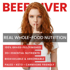 Grass-Fed Beef Liver Capsules | Pure Nutrient-Dense Supplement

