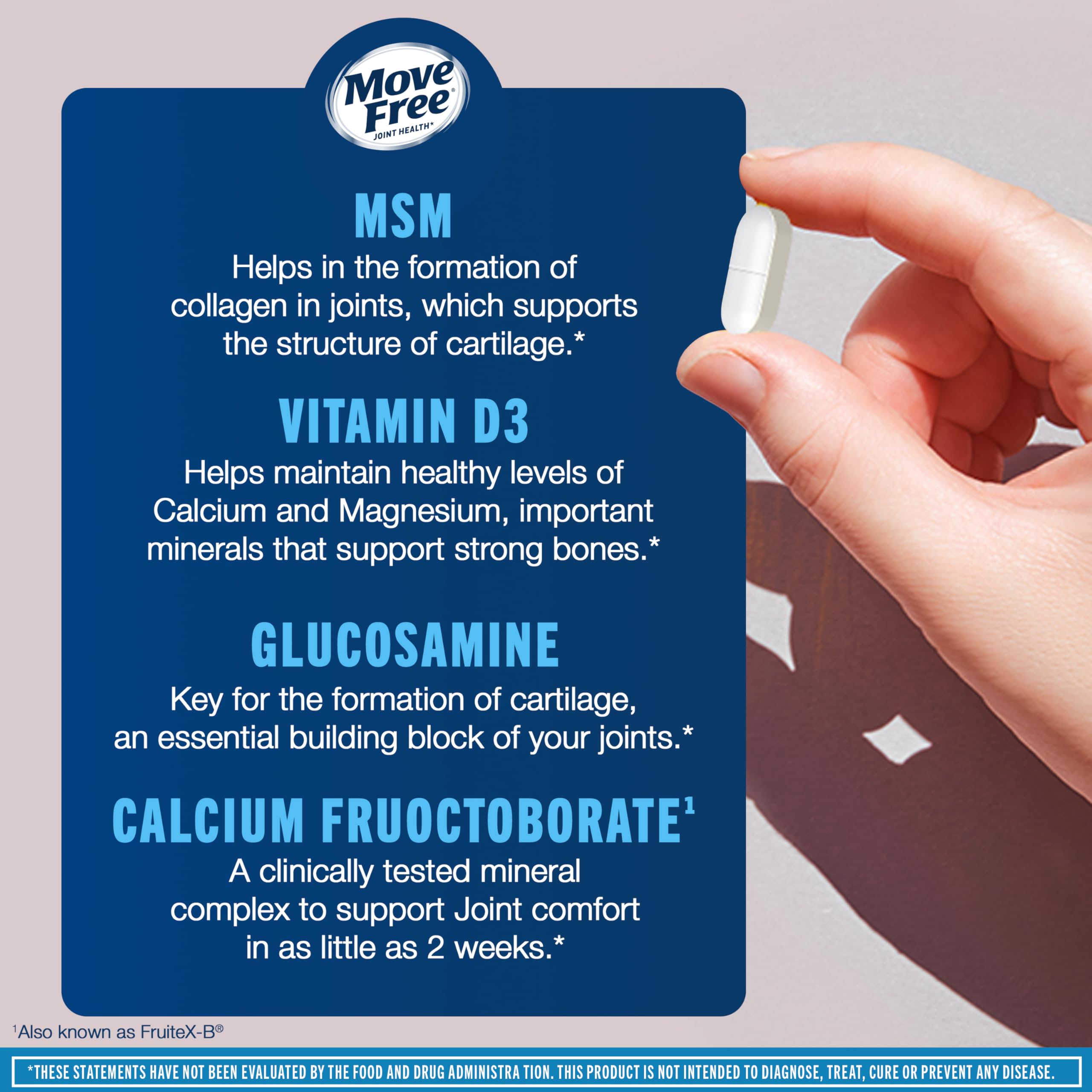 Move Free Glucosamine Chondroitin Joint Support

