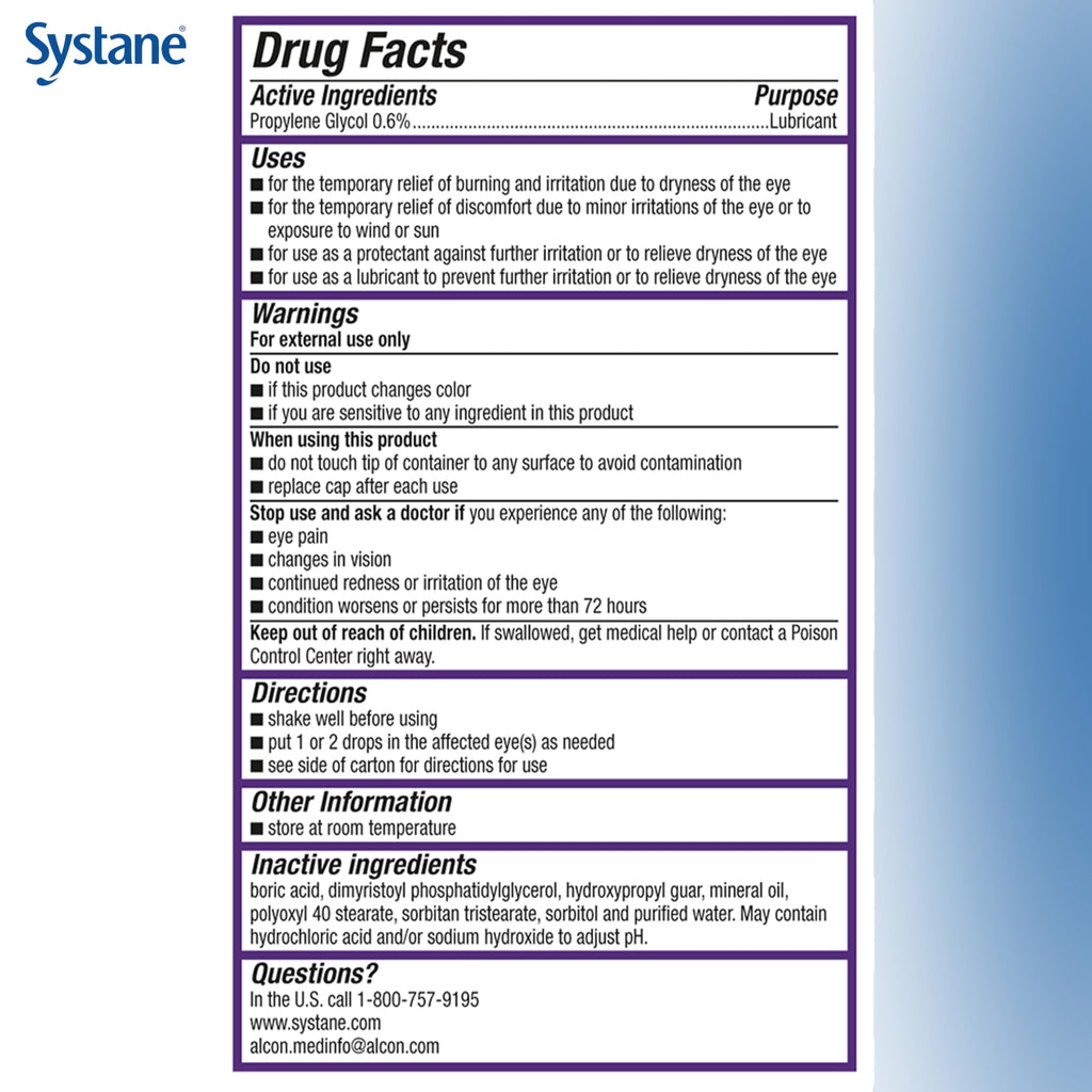 Systane COMPLETE Preservative-Free Eye Drops|Dry Eye Relief

