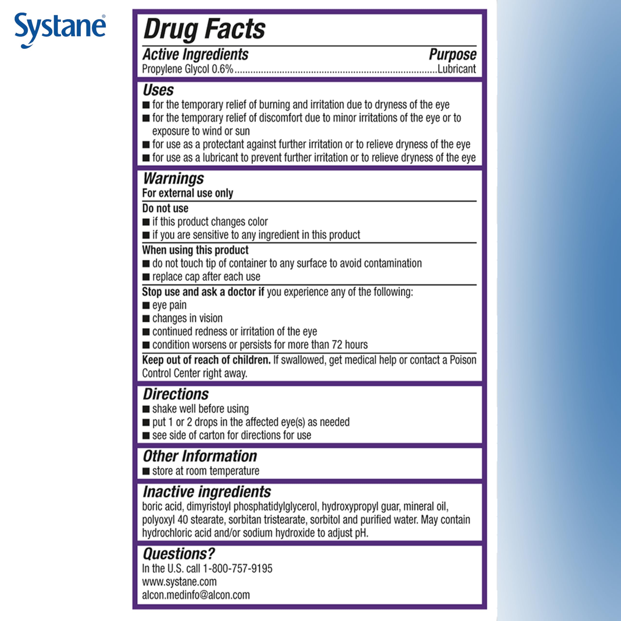 Systane COMPLETE Preservative-Free Eye Drops|Dry Eye Relief


