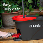 O-Cedar EasyWring Microfiber Spin Mop & Bucket Floor Cleaning System

