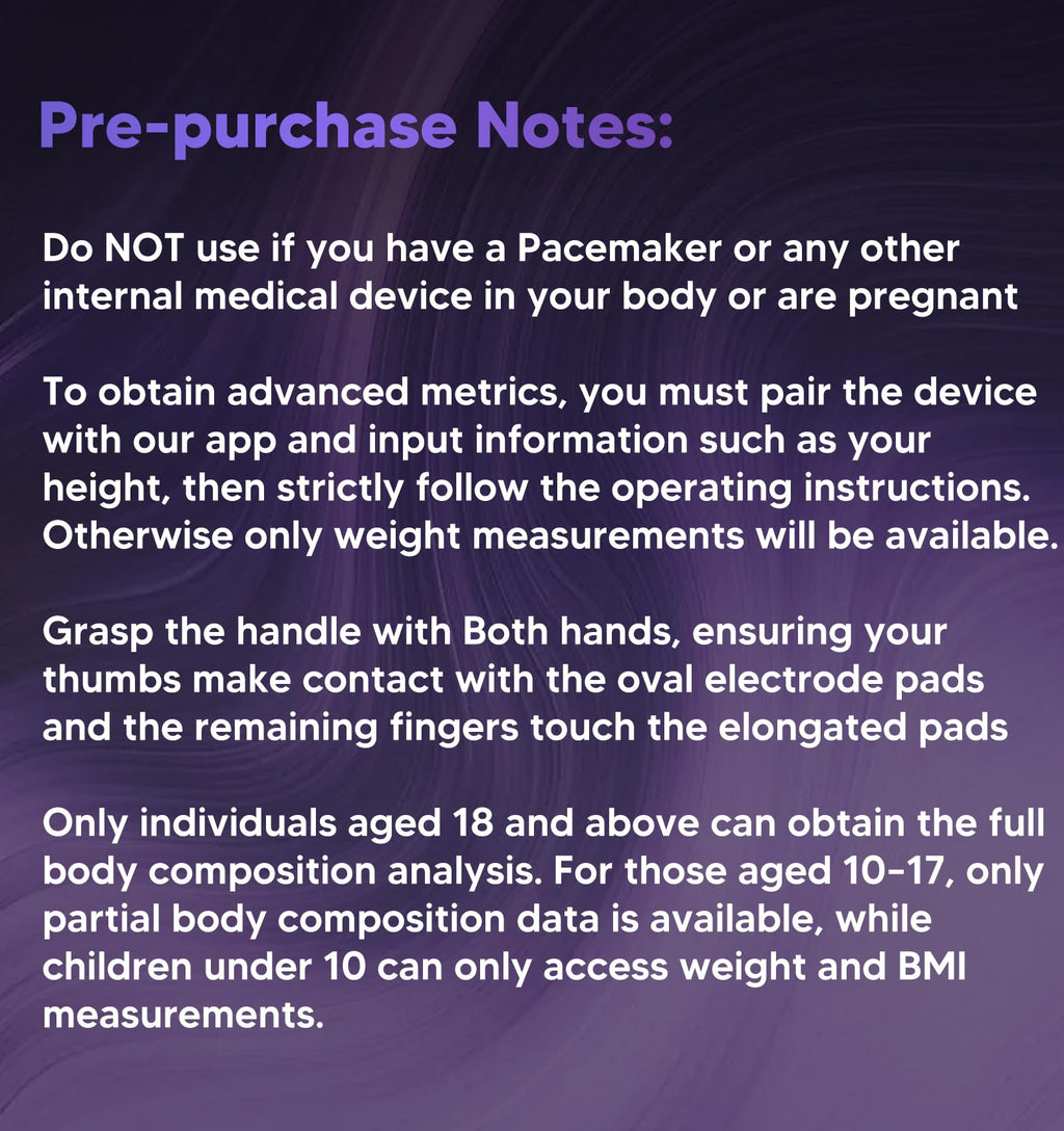 GE 8-Electrode Smart Scale with Bluetooth | Body Composition

