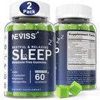 Sleep Gummies NEVISS Melatonin-Free for Adults - Lemon

