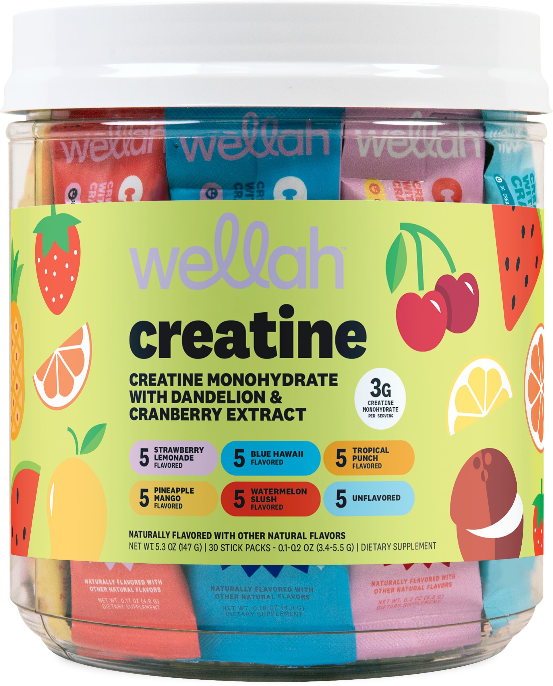 Wellah Creatine for Women – Creatine Supplement

